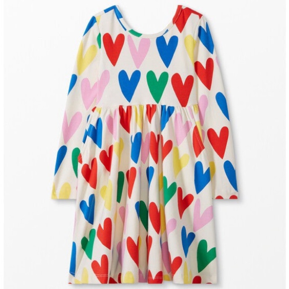 Hanna Andersson Valentines Print dress